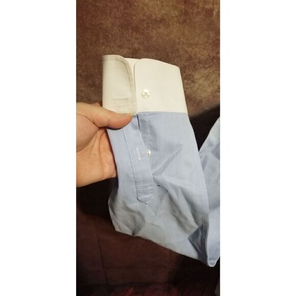 Brooks Brothers blue button up dress shi - Picture 3 of 6